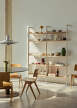 Rombe Full Bay, alabaster/lacquered oak