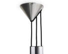 Compass Adjustable Pendant 430, brushed aluminium