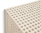 Perforated Cabinet, eggshell