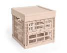 Colour Crate Lid Plastic Cube/Medium Square, powder