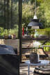 Doo-Wop Pendant Light, dark grey