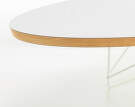 Elliptical Table ETR, white
