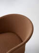 Knit Armchair, brandy