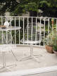 Wire Chair DKL, white