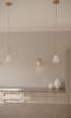 Závěsné svítidlo Anoli Spot, nordic goldwhite-1