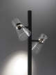 Nocturne Cone F2 Floor Lamp, black