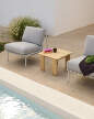 Assemble Coffee Table 55x55 cm, teak