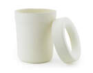 Hide Office Bin, cream