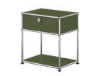 USM Haller M54 Bedside Table, olive green