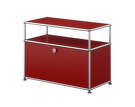 Komoda USM Haller O1, ruby red-1