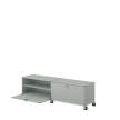 Komoda na kolečkách USM Haller M61, light grey-2