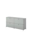 Komoda USM Haller E2, light grey-1