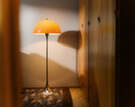 Panthella 500 Floor Lamp, original opal orange