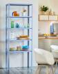 Shelving Unit, dusty blue