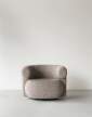 Burra Lounge Chair Swivel w. Return, Zero