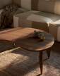 Feve Coffee Table, walnut