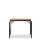 Vig Table 90 x 80 cm Robinia, black