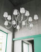 Apollo Chandelier 1065, white