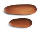 Thin Oval Boards Set, mahogany