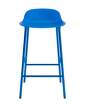 Form Bar Chair 65 cm Steel, bright blue