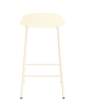 Form Bar Chair 65 cm Steel, cream