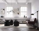 Drop Chandelier Bulp Mini, grey