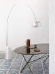 Arco LED Floor Lamp, steel