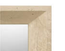 Lancet Mirror, travertine