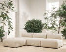 Arke Garden Sofa, sand