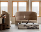 Plinth Lounge Table Grand, Calacatta Viola