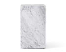 Plinth Side Table Tall, Carrara