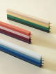 Square Candle, set of 4