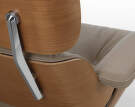 Eames Lounge Chair Cherry, Leather Natural F78 dark sand