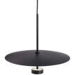 Reflection Pendant Lamp Ø40, black lacquered aluminium