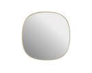 Framed Mirror 40 cm, light yellow/clear