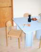 Re-norm Table 130x120, light blue