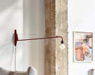Petite Potence Wall Lamp, japanese red