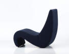 Amoebe Chair, dark blue
