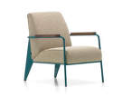 Fauteuil de Salon Lounge Chair, bamboo/terra