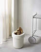 Hide Office Bin, cream