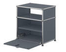 Noční stolek USM Haller M55, mid-grey-2