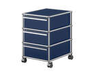 Zásuvkový kontejner na kolečkách USM Haller M26, steel blue-1