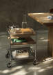 Alima Trolley NDS2, chrome / oak