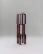 Atlas Stool, burgundy