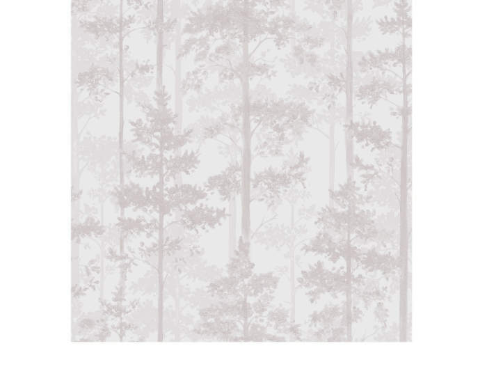 Tapeta Pine, white