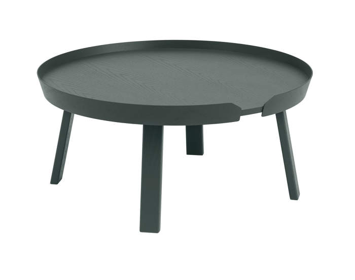 Around Coffee Table L, dark green