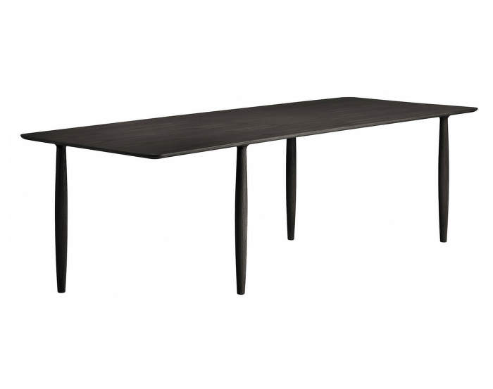 Oku Dining Table L250, black oak