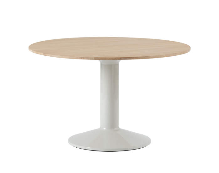 Midst Table Ø120, oak/grey