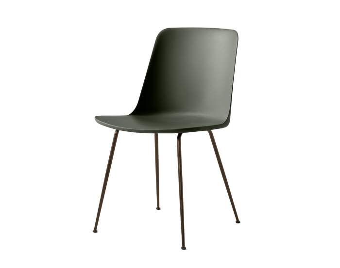 Rely HW6 Chair, bronzed/bronze green