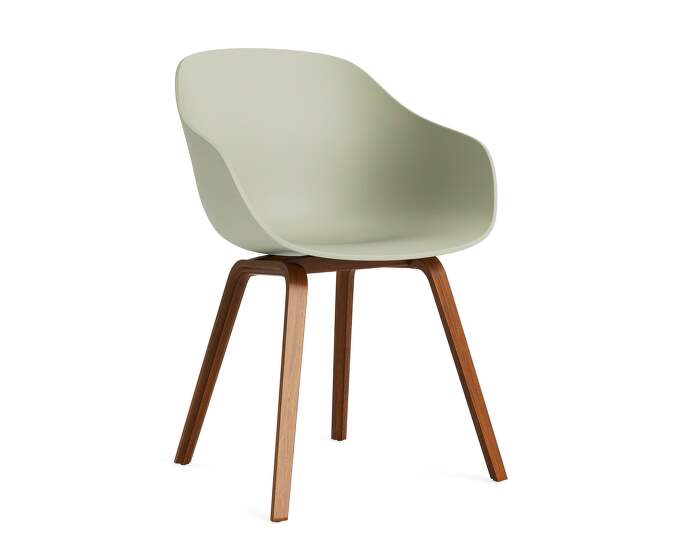 AAC 222 Chair Walnut, pastel green